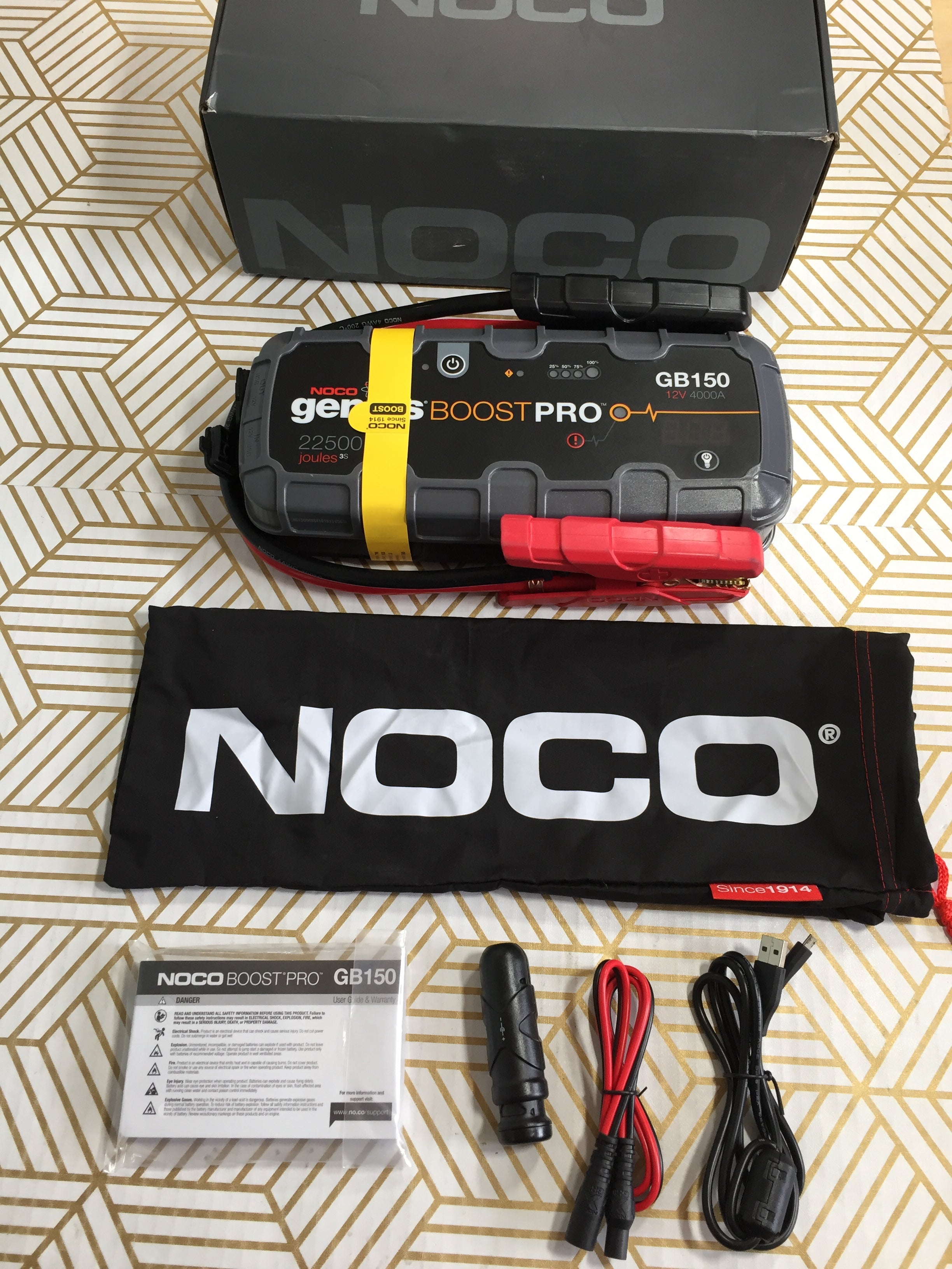 *PARTS ONLY* NOCO Genius BOOST Pro GB150 22500 Joules (7819461558510)
